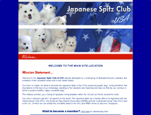 Tablet Screenshot of japanesespitzamerica.com